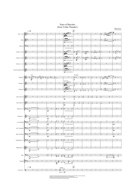 Tears Of Hercules (arr. Derick Kane)