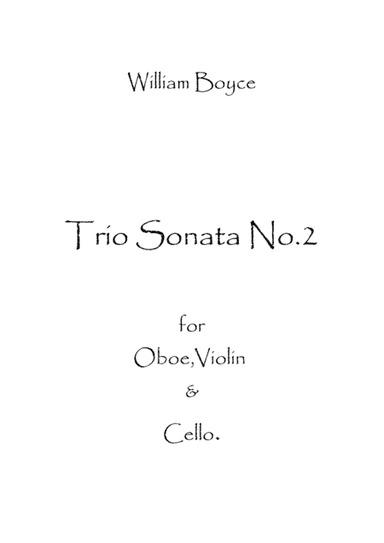 Trio Sonata No.2 (arr. Spence Bundy)