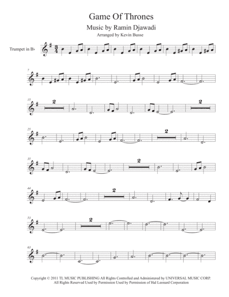 Game Of Thrones (arr. Kevin Busse)