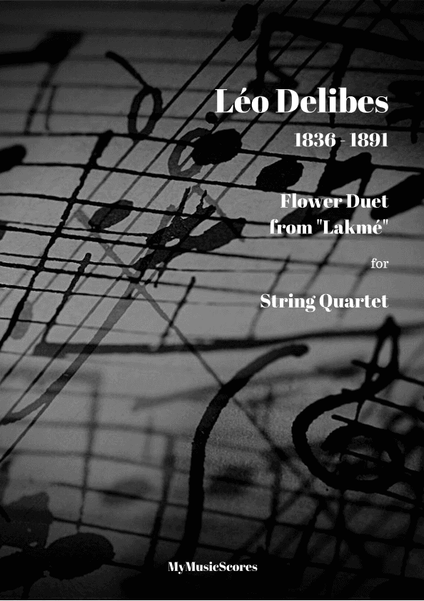 Delibe Flower Duet for String Quartet (arr. Paul Wood)