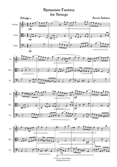 Romanian Fantasy for Strings
