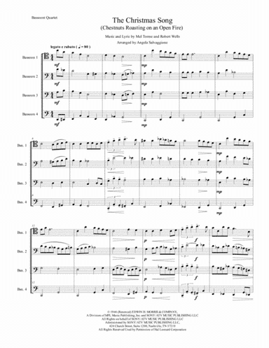 The Christmas Song (Chestnuts Roasting On An Open Fire) (arr. Angela Salvaggione)