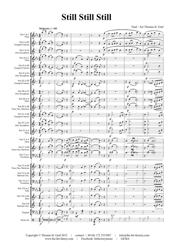 Still Still Still - Christmas song - Multiplay (arr. Thomas Graf)