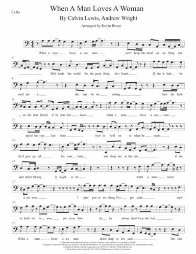 When A Man Loves A Woman (arr. Kevin Busse)