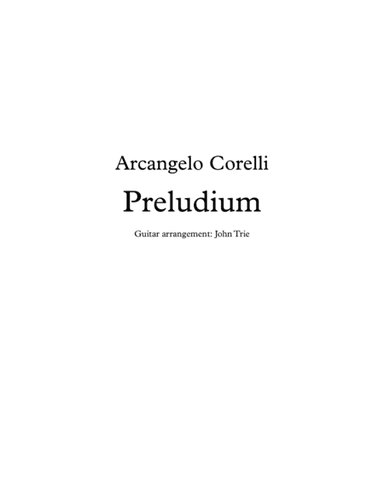 Preludium - ACp001 tab (arr. John Trie)