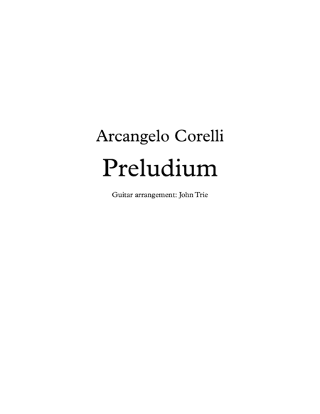 Preludium - ACp001 tab (arr. John Trie)