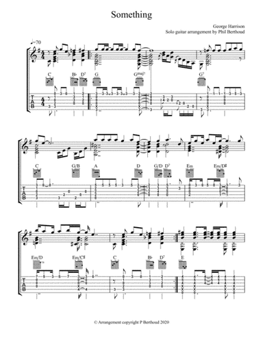Something (arr. Phil Berthoud)
