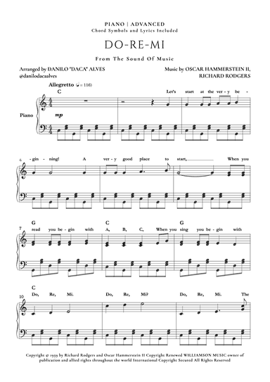 Do-re-mi (arr. Danilo "Daca" Alves)