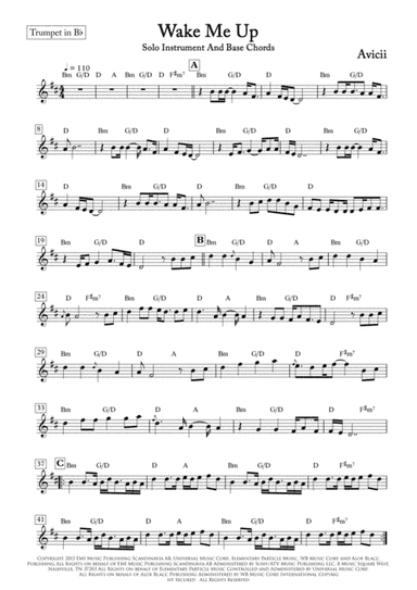 Wake Me Up (arr. ACT Bortolucci)