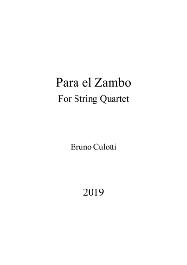 Para El Zambo