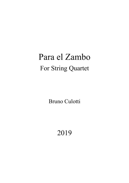 Para El Zambo