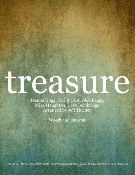 Treasure (arr. Jeff Tincher)