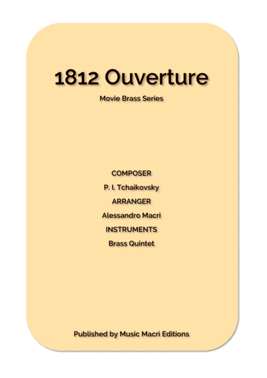 1812 Ouverture Movie Brass Series (arr. Alessandro Macri)