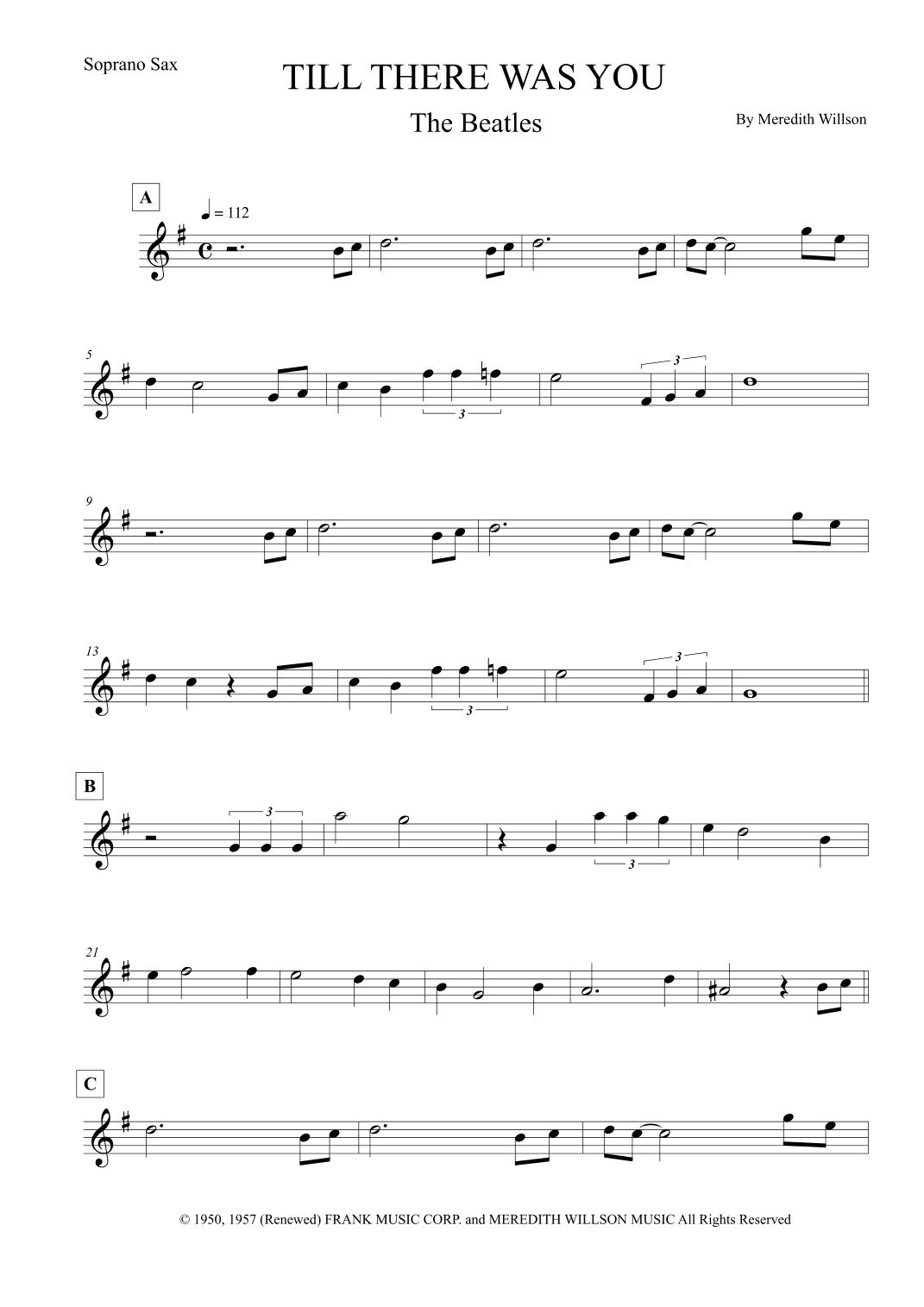 Till There Was You (arr. Leo Silva)