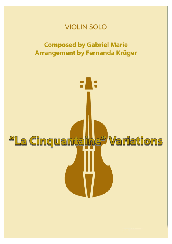 "La Cinquantaine" Variations (arr. Fernanda Krüger)