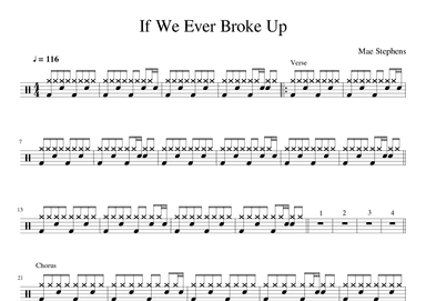 If We Ever Broke Up (arr. Matěj Diviš)