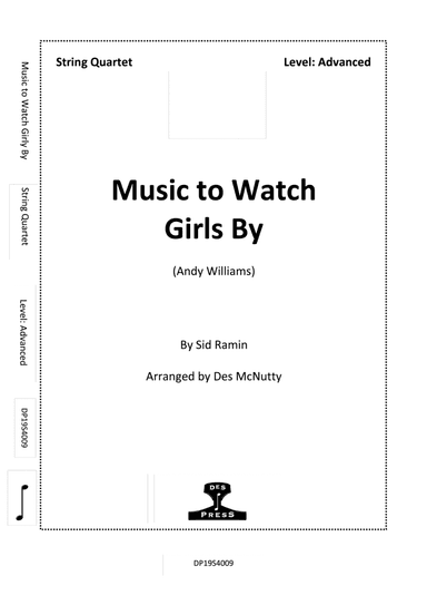 Music To Watch Girls By (arr. Des McNutty)