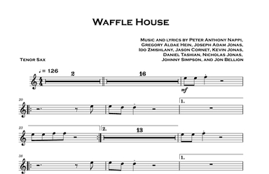 Waffle House (arr. David Lartey)
