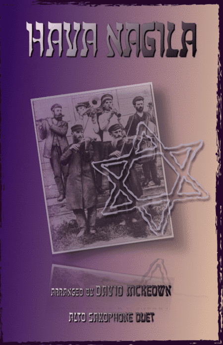 Hava Nagila, Klezmer tune for Alto Saxophone Duet (arr. David McKeown)