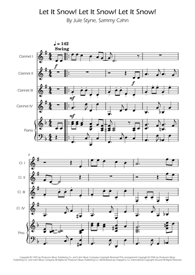 Let It Snow! Let It Snow! Let It Snow! (arr. Ygor Nunes)