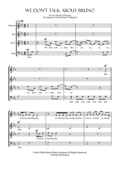 We Don't Talk About Bruno (arr. Henrique F Mangoni)