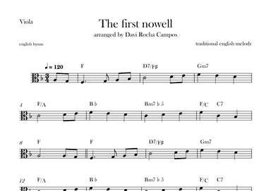 The First nowell (arr. Davi Rocha Campos)