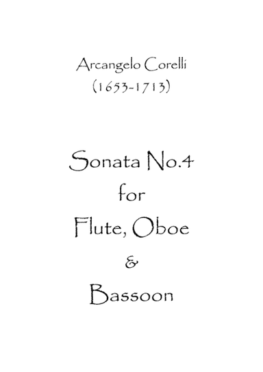 Sonata No.4 (arr. Spence Bundy)