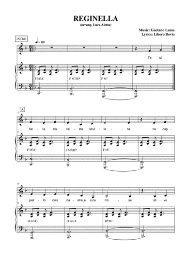 Reginella (arr. Luca Aletta)