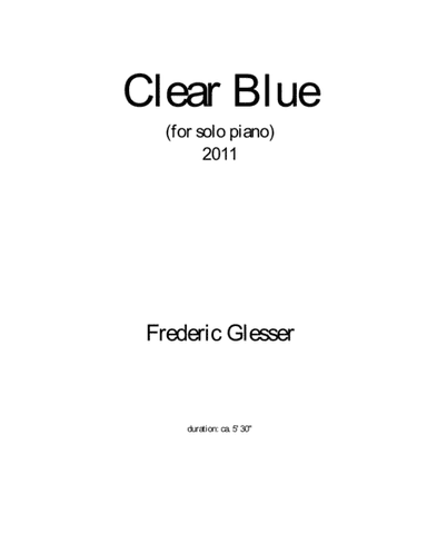 Clear Blue
