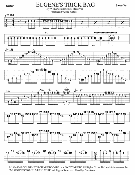 Eugene's Trick Bag (arr. Jorge Juárez)