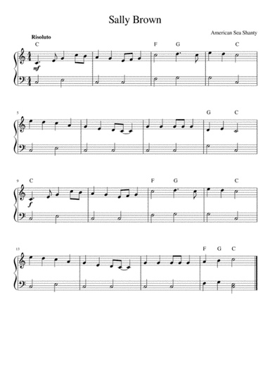 Sally Brown (arr. Kaiserin Rebecca)