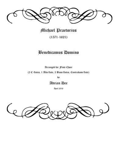 Benedicamus Domino (arr. Adrian Dee)
