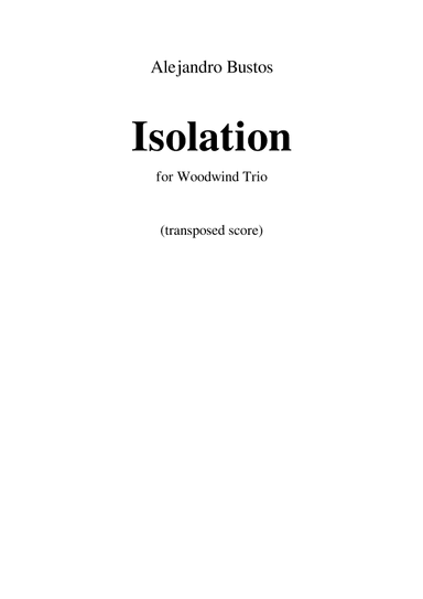 Isolation