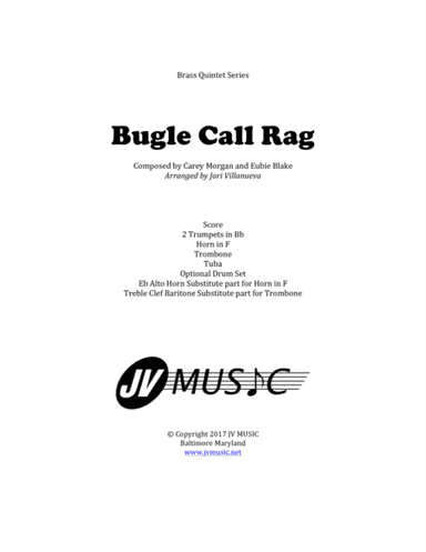 Bugle Call Rag for Brass Quintet (arr. Jari Villanueva)