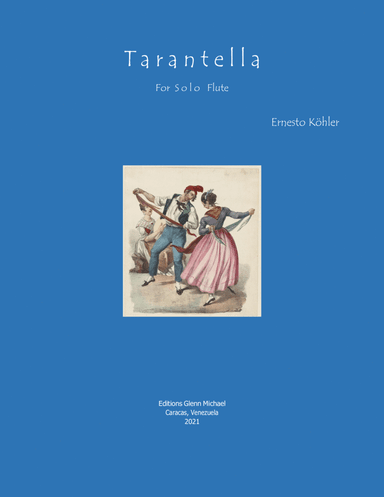 Tarantella for Solo Flute (arr. Glenn Michael)
