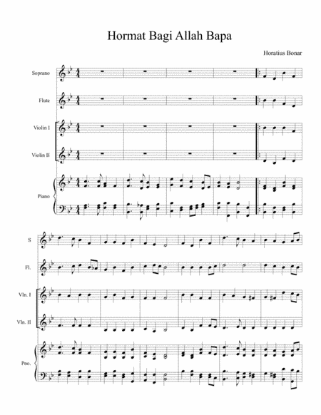 Glory be to God the Father (arr. Angie Wiranata)