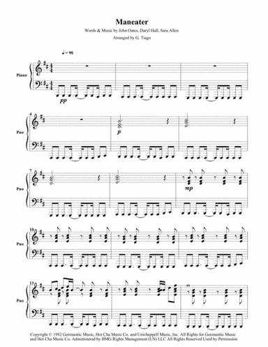 Maneater (arr. G. Tiago)