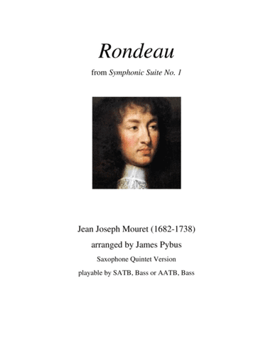 Rondeau from Symphonic Suite No. 1 (Masterpiece Theatre theme) (Saxophone Quintet version) (arr. James Pybus)