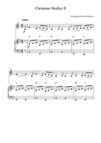 Christmas Medley II (arr. Kaiserin Rebecca)