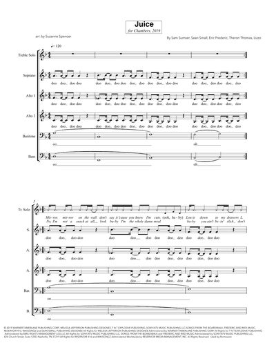 Juice (arr. Suzanne Spencer)