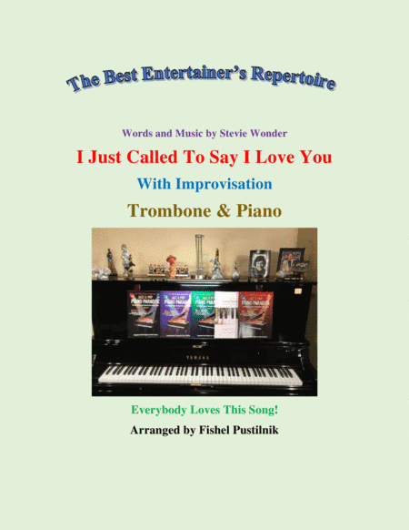 I Just Called To Say I Love You (arr. Fishel Pustilnik)