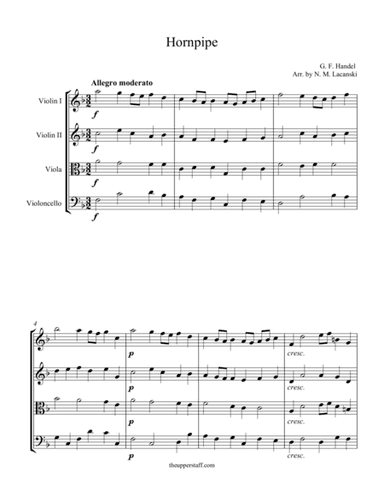 Hornpipe (arr. Nick Lacanski)
