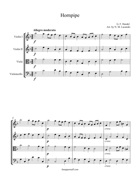 Hornpipe (arr. Nick Lacanski)