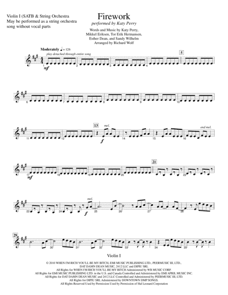 Firework (arr. Richard Wolf)