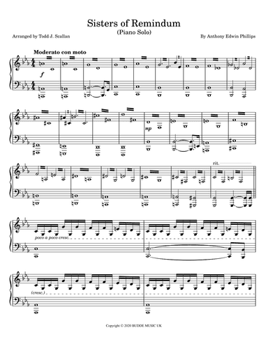 Sisters Of Remindum (arr. Todd J. Scallan)