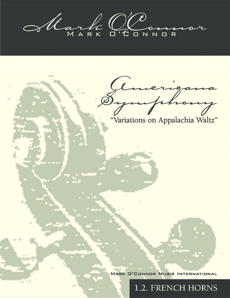 Americana Symphony "Variations on Appalachia Waltz" (brass parts – symphony orchestra)