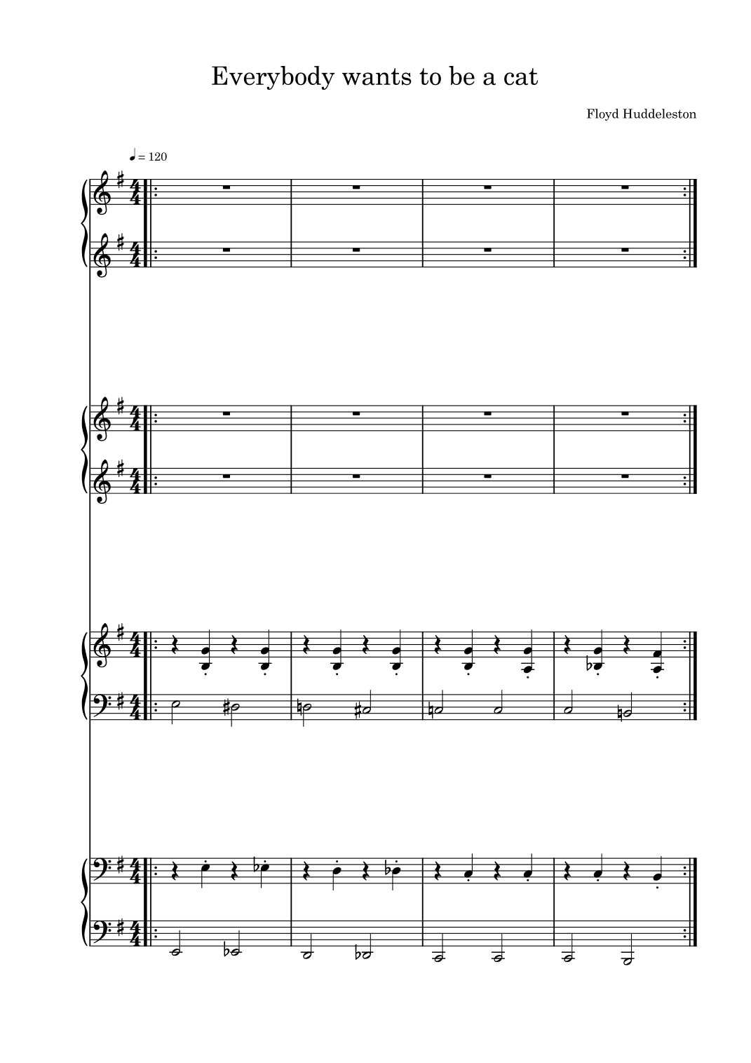 Ev'rybody Wants To Be A Cat (arr. Harvus Sylvain)
