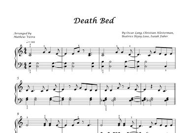 Death Bed (arr. Matheus Vieira)