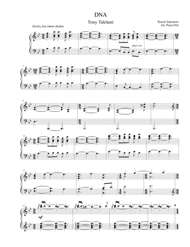 Dna (arr. Piano Palt)