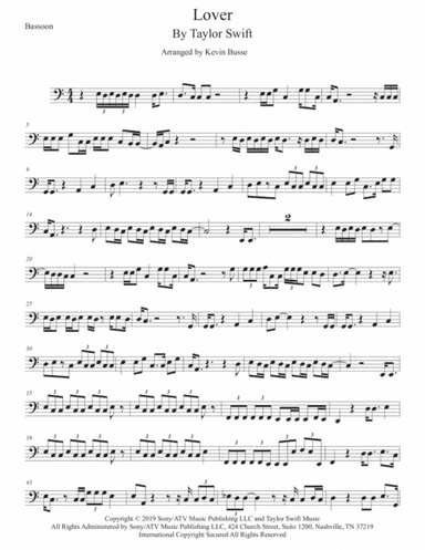 Lover (arr. Kevin Busse)